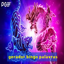 gerador bingo palavras